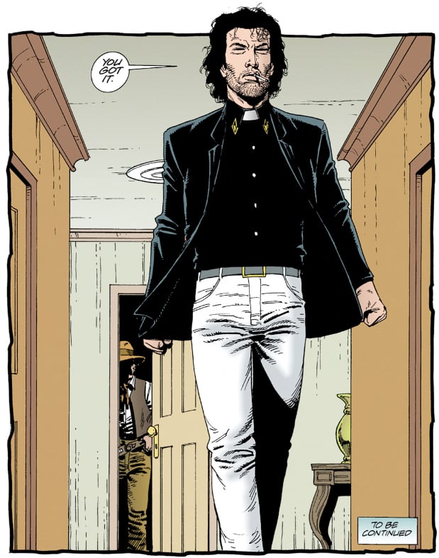 Jesse Custer in the comics