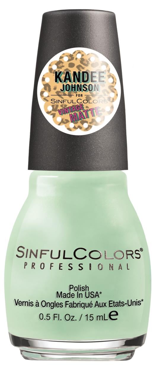 Kandee Johnson x SinfulColors Nail Polish in Mint Chip