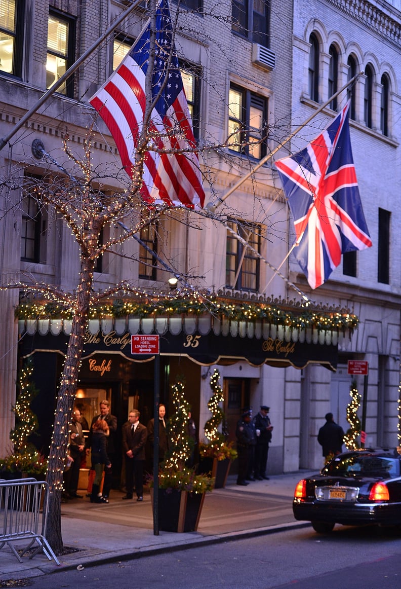 The Royal Couple Will Stay at The Carlyle Hotel For Their Two-Day Trip