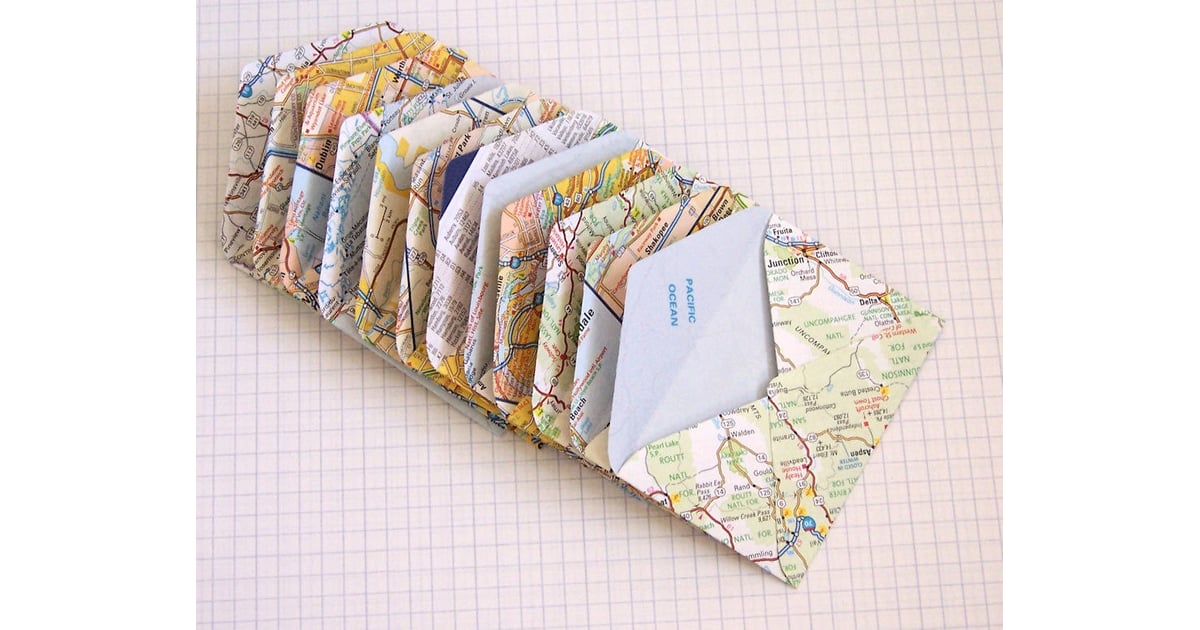 Mini Envelope Uses For Old Maps POPSUGAR Smart Living Photo 2