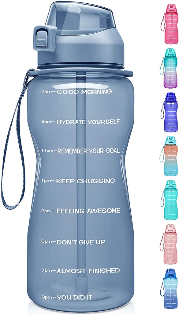 Fidus Large Half Gallon Motivational Water Bottle