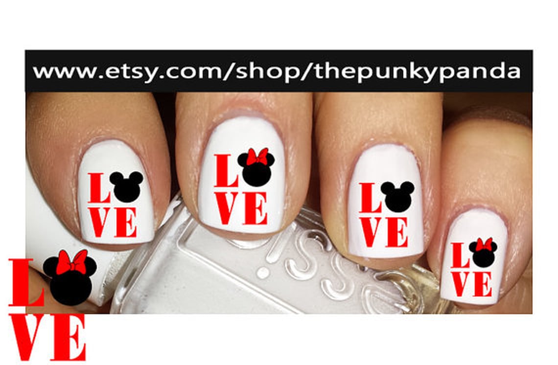 Valentine's Day Disney Nail Decals | PS Beauty