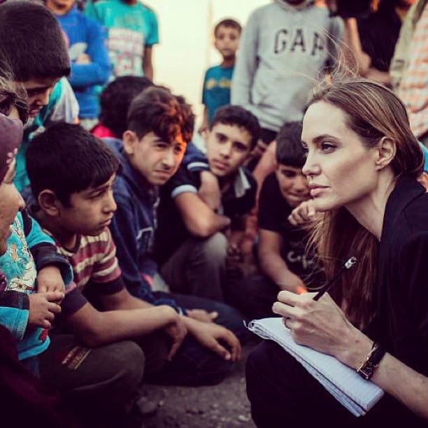 Catching a Glimpse of Angelina Jolie's Philanthropic Efforts