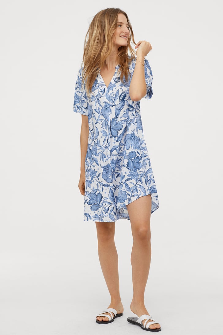 H&M VNeck Dress Summer Dresses to Wear in Hot Weather POPSUGAR