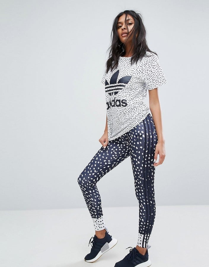 Adidas Three Stripe Print Legging