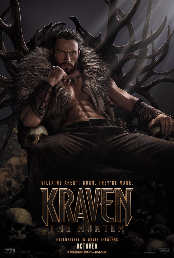 Aaron Taylor Johnson as Kraven the Hunter