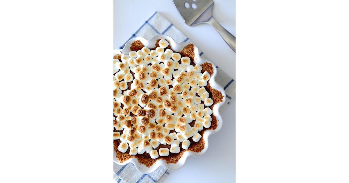 S'mores Pudding Pie 25+ S'mores Dessert Recipes POPSUGAR Food Photo 2