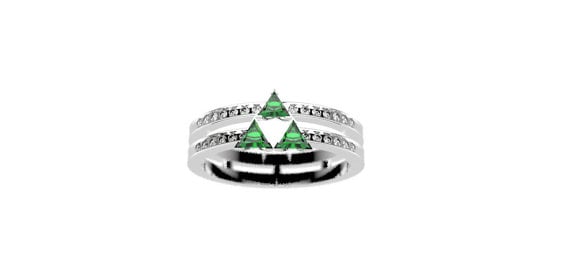 Zelda Triforce ring