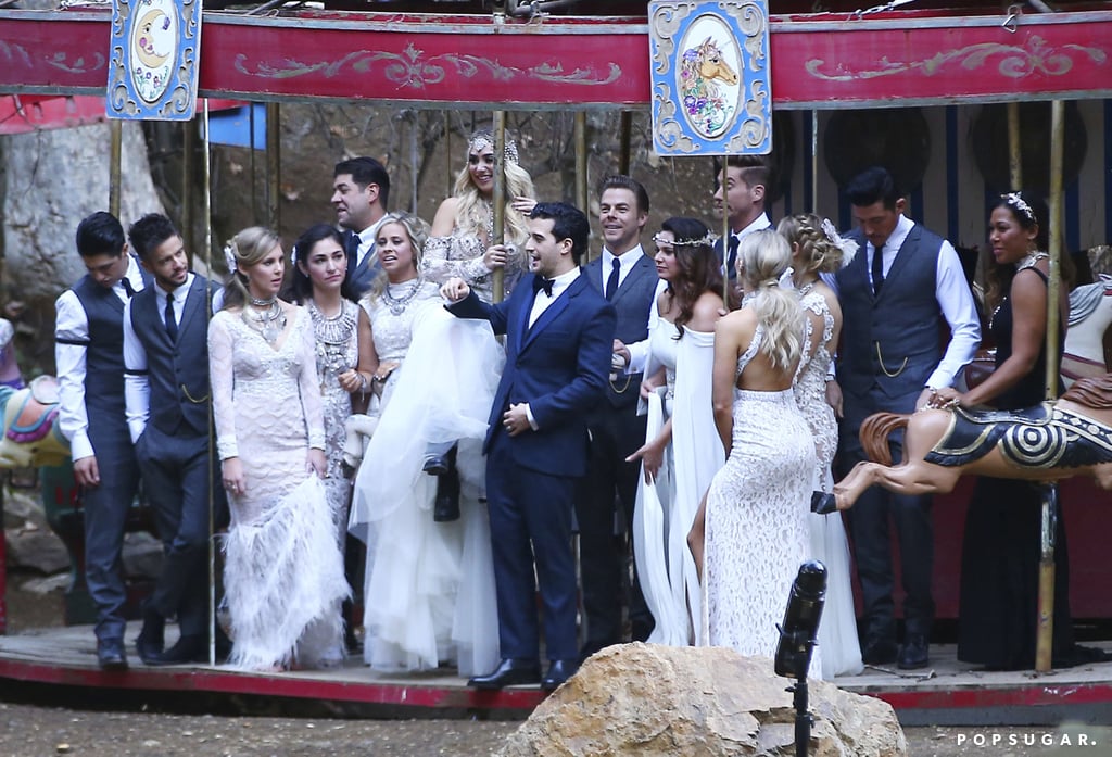 Mark Ballas and BC Jean Wedding Pictures 2016