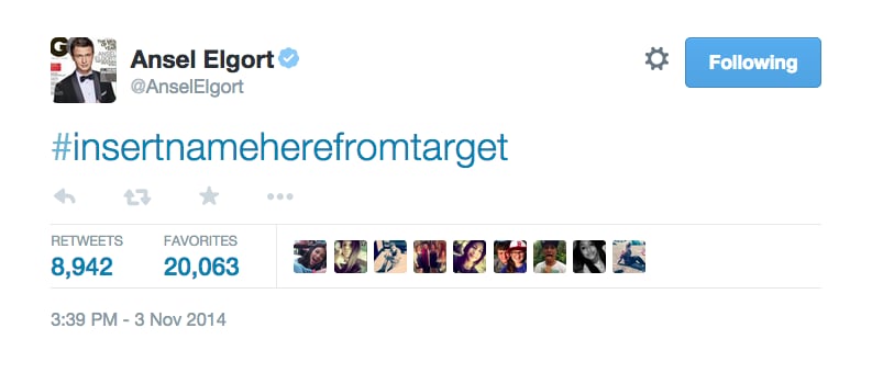 When He Bucked the #AlexFromTarget Trend