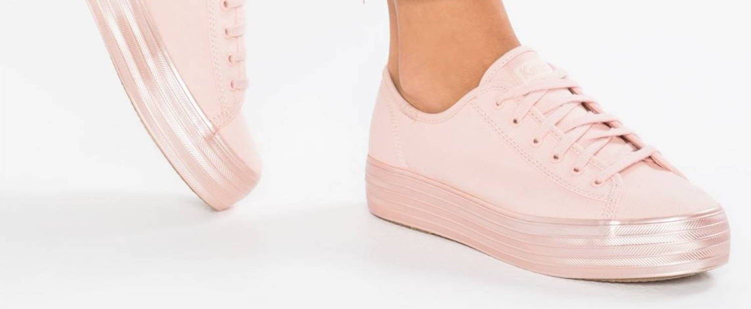 Pink Keds Sneakers 2018 POPSUGAR Fashion