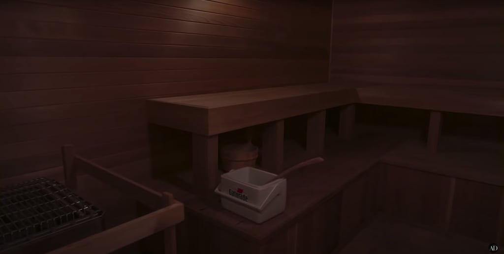 Who wouldn't want a personal sauna in their home?