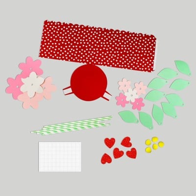 Spritz Paper Flower Valentine's Platter Kit