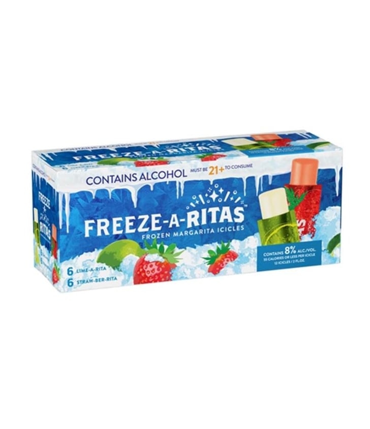 FreezeARita Frozen Margarita Icicles The Best Alcoholic Freeze Pops