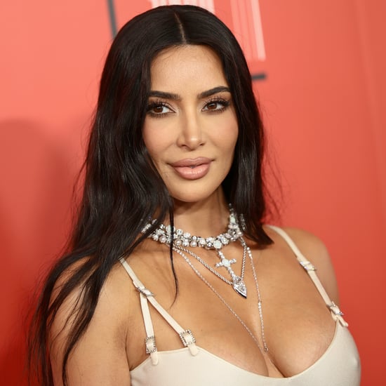Kim Kardashian Brings Back Her Blunt Fringe