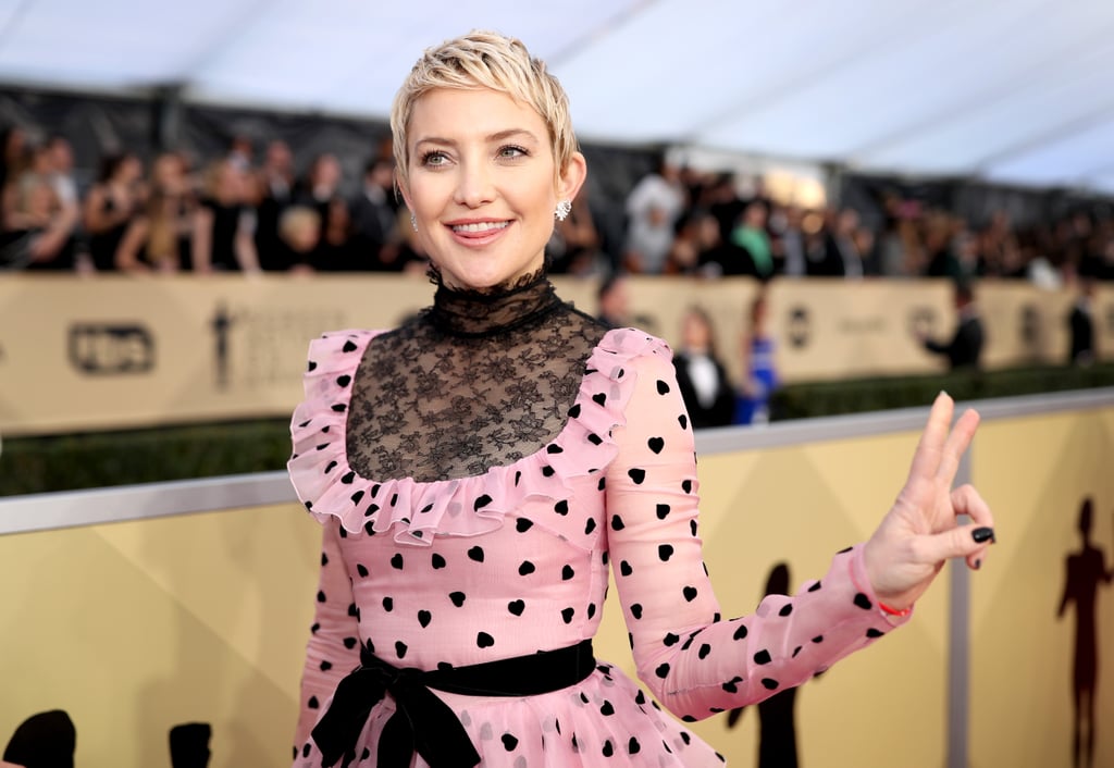 Goldie Hawn and Kate Hudson at the 2018 SAG Awards