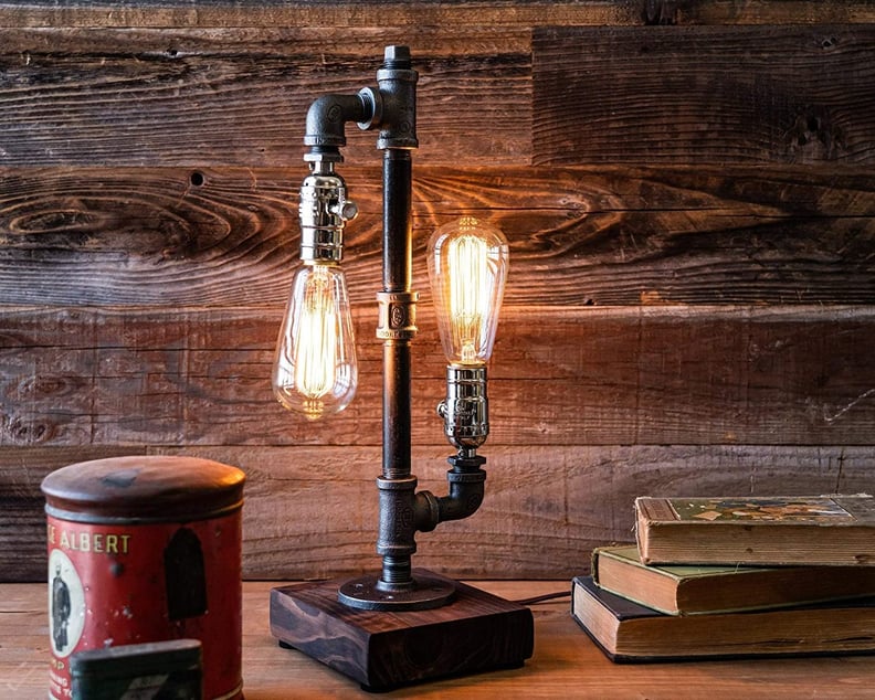 Urban Industrial Craft Edison Desk Lamp, Industrial Table Lamp