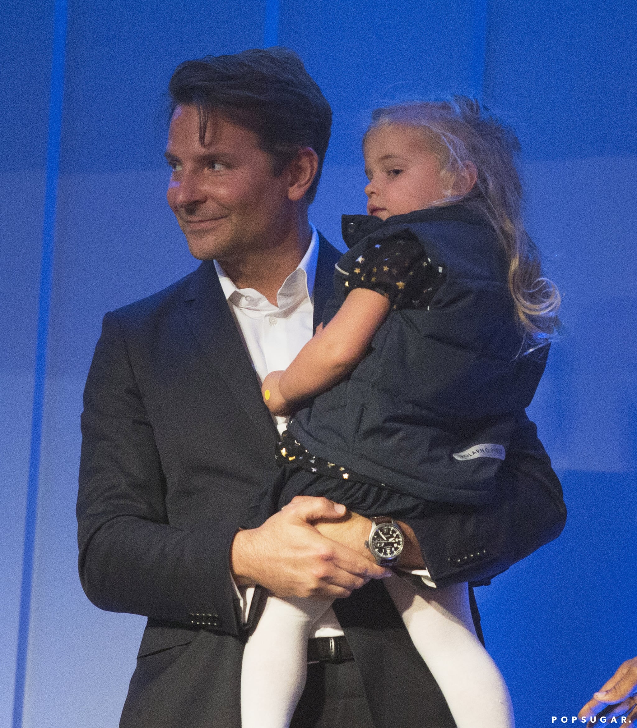 Bradley Cooper And Daughter Lea At The Mark Twain Prize Gala Popsugar Celebrity
