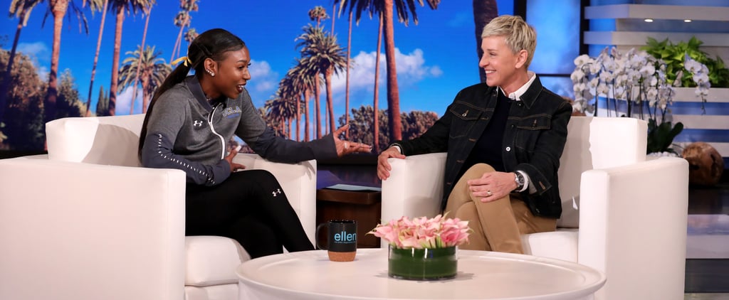 UCLA Gymnast Nia Dennis Appears on Ellen