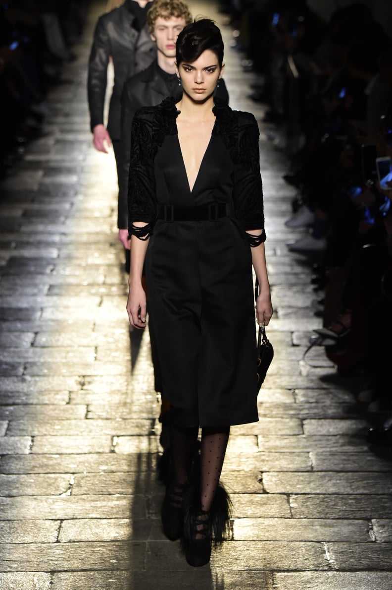 It Was Serious Business at Bottega Veneta as Kendall Walked Down the Runway