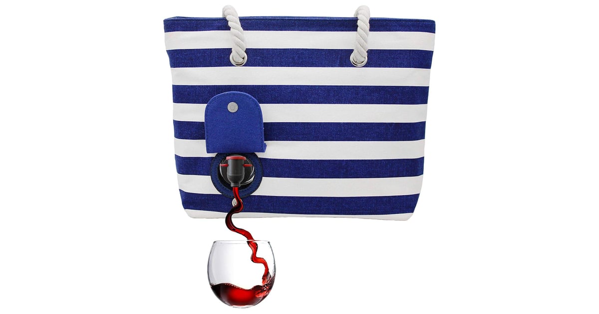 Wine Tote Beach Bag The Best Gifts For WineLovers 2019 POPSUGAR