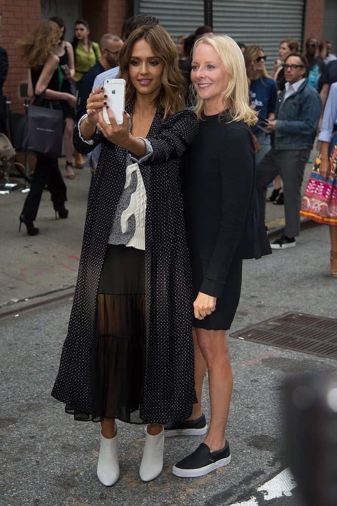 Jessica Alba at Thakoon New York Fashion Show Spring 2016