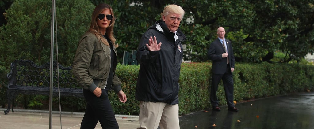 Melania Trump Wears Heels to Texas For Hurricane Harvey