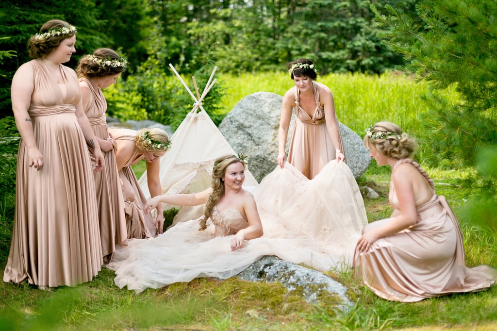 Forest Barn Wedding Popsugar Love And Sex Photo 16 2919