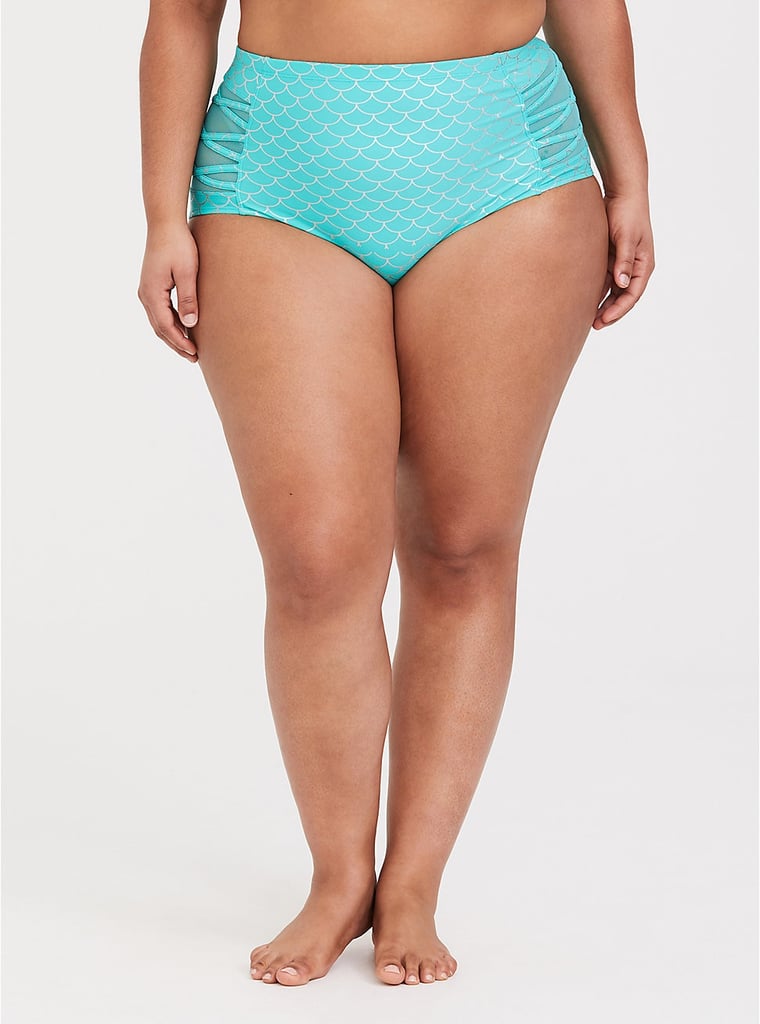 Torrid x The Little Mermaid Scale Swim Bottom