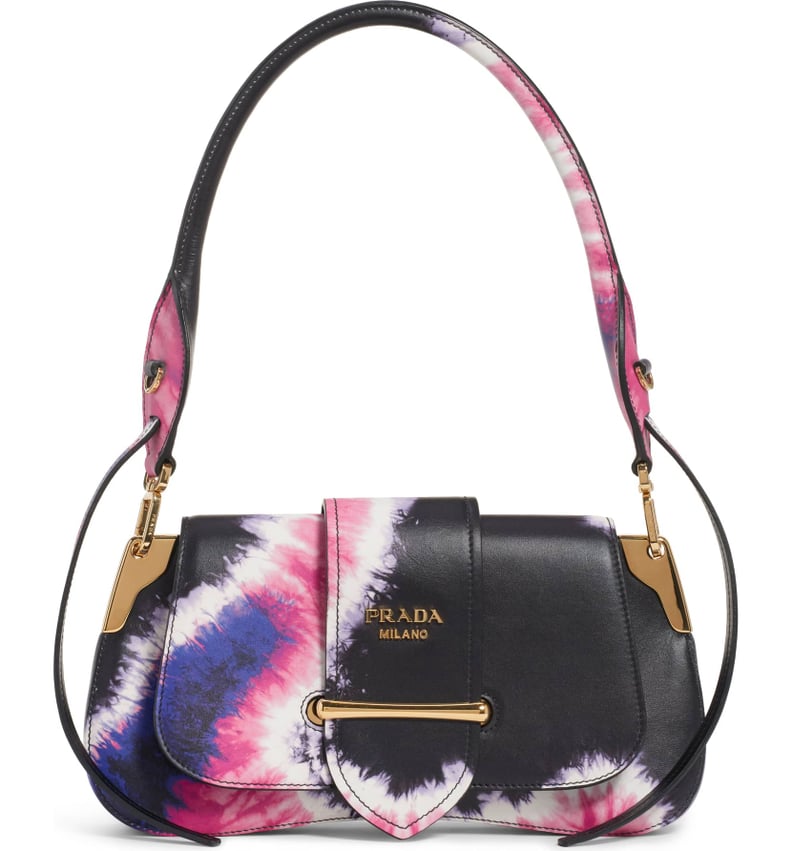 Prada Tie Dye Leather Top Handle Bag