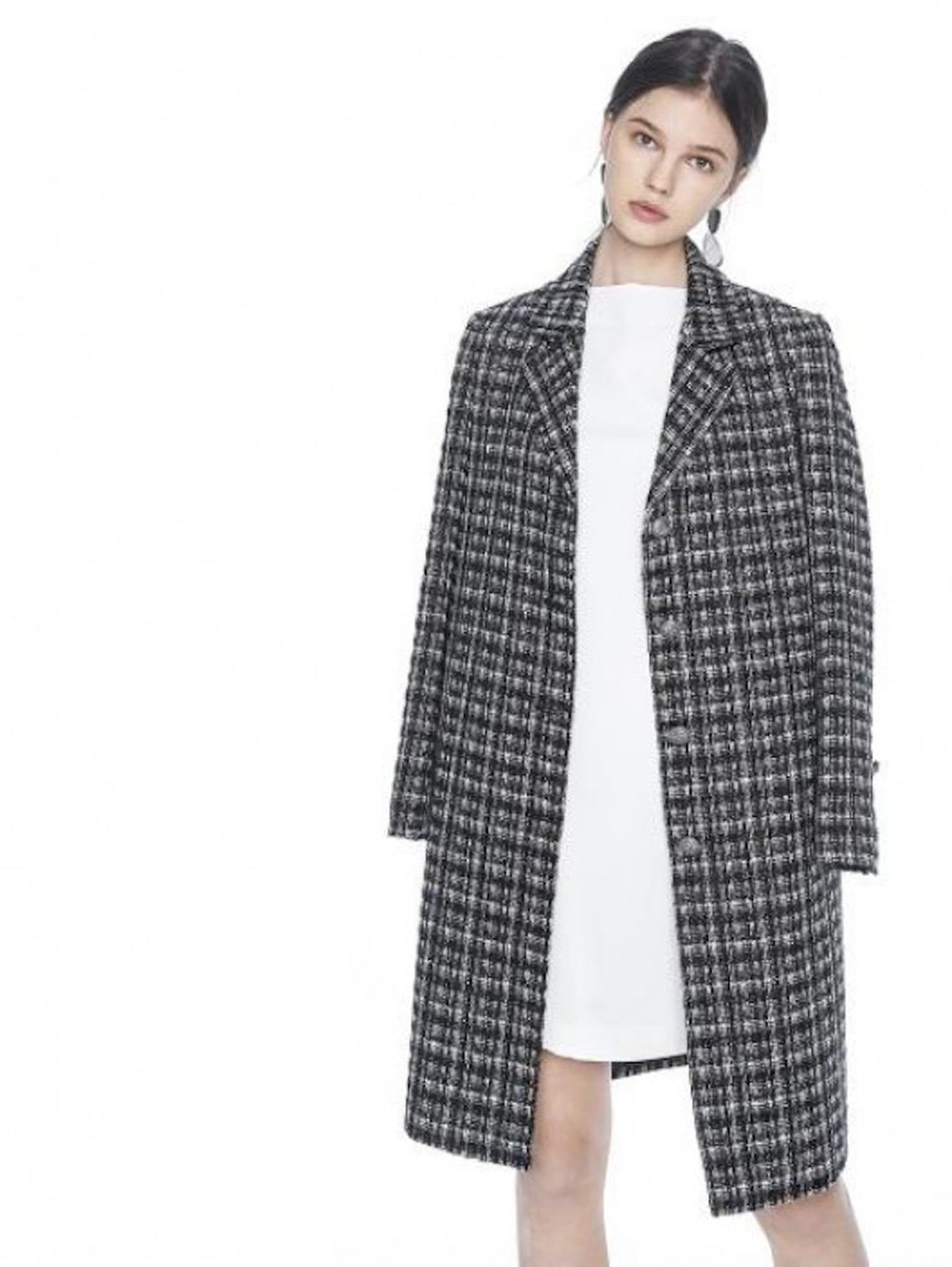 Pippa Middleton Wearing Tweed Coat | POPSUGAR Fashion