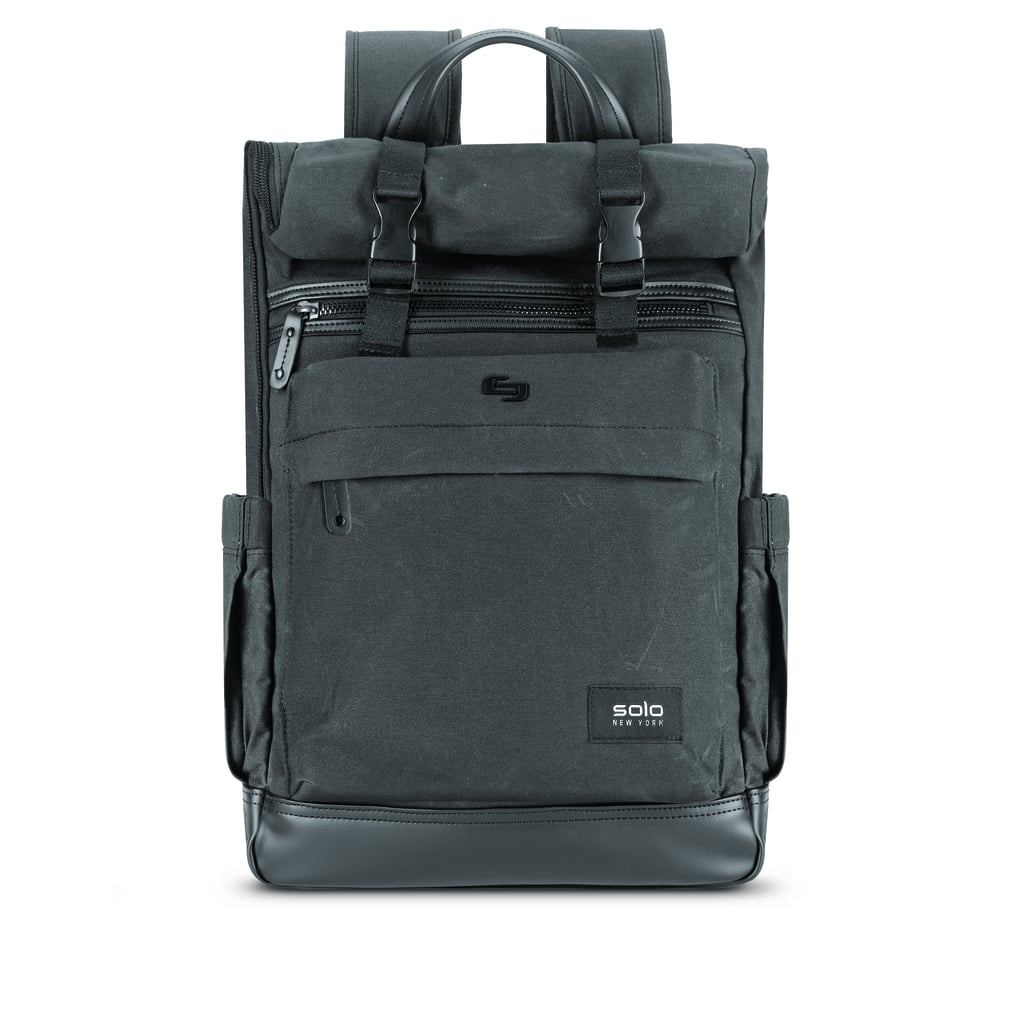 Waxed Canvas Cameron Roll Top Bag