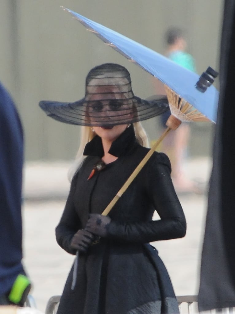 American Horror Story: Hotel Set Pictures