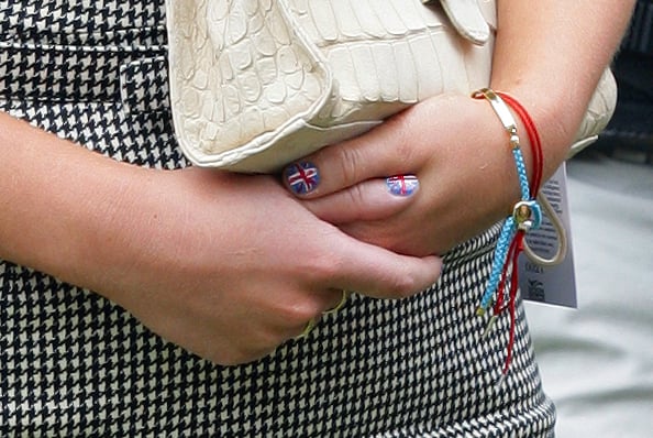 Princess Eugenie's Union Jack Nails