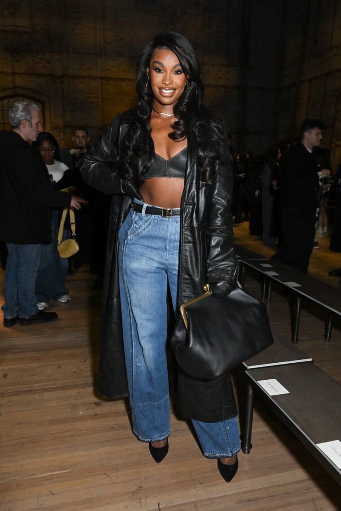 Coco Jones at the Coach Show at New York Fashion Week, February 2025