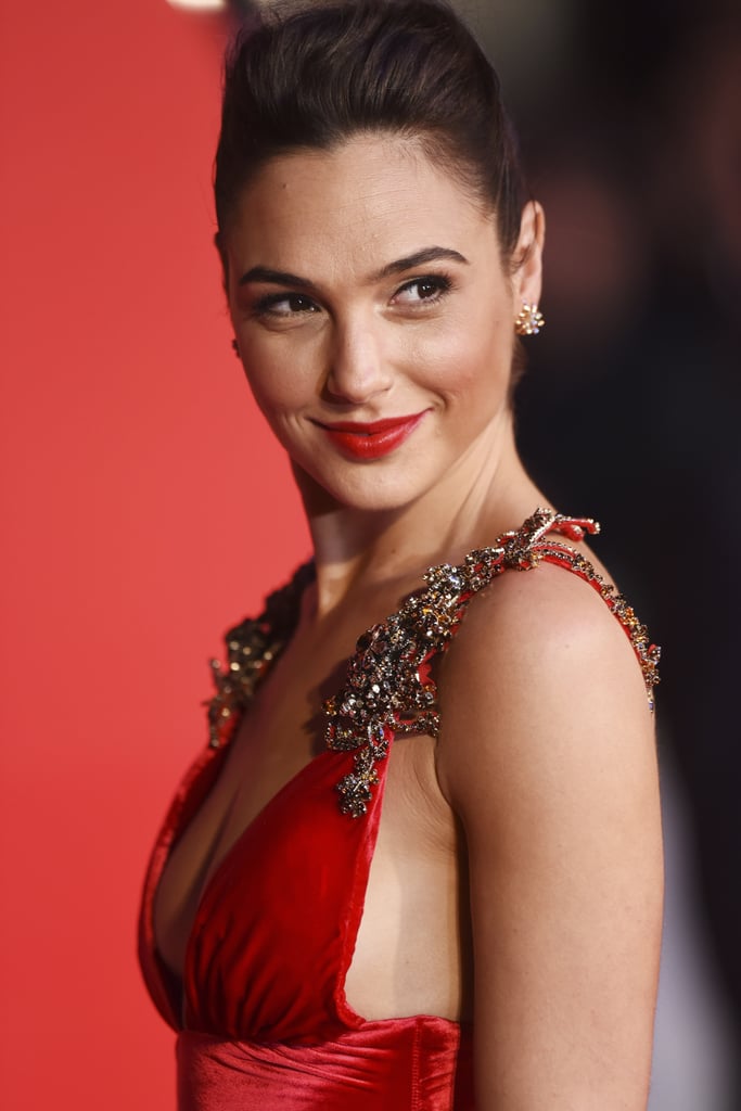 Gal Gadot's Dress at Batman v Superman European Premiere