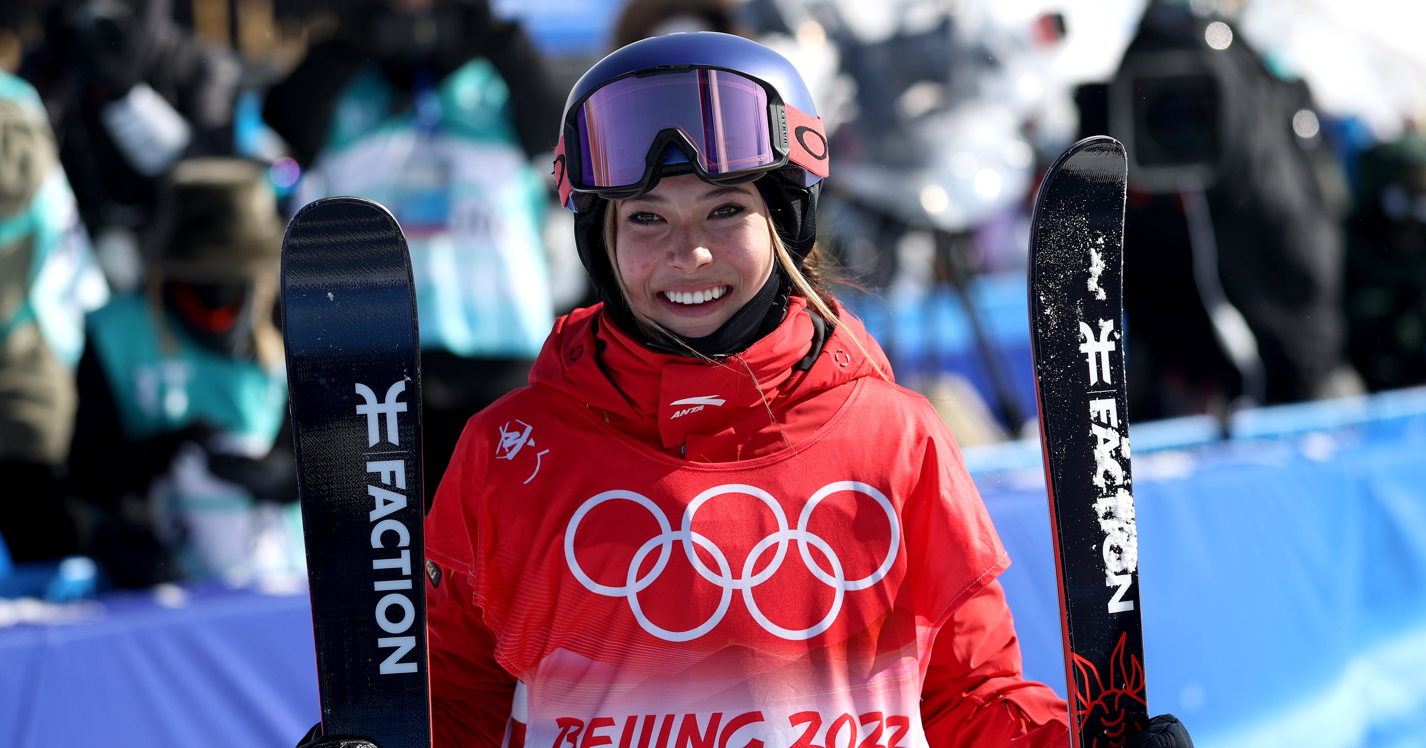 Eileen Gu Wins Gold in Big Air With a Trick She Had Never Tried