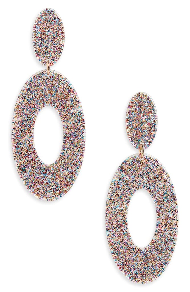 BP. Sparkle Resin Drop Earrings