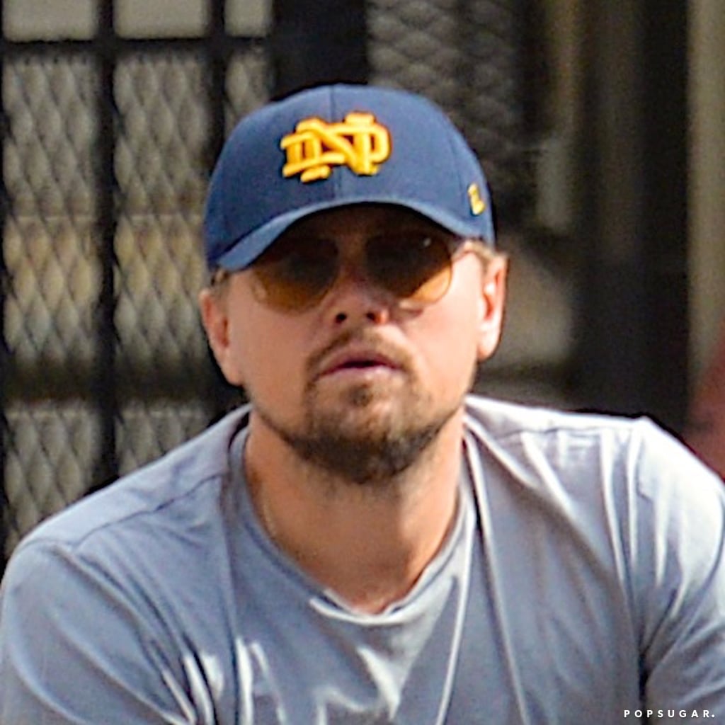 Leonardo DiCaprio Riding Bikes With Friends in NYC
