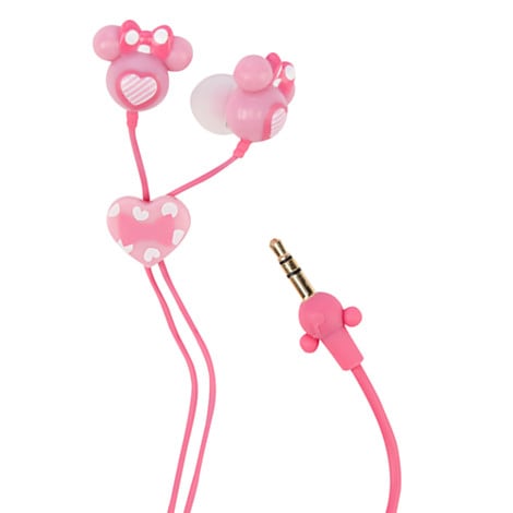 Minnie Mouse earbuds ($13)