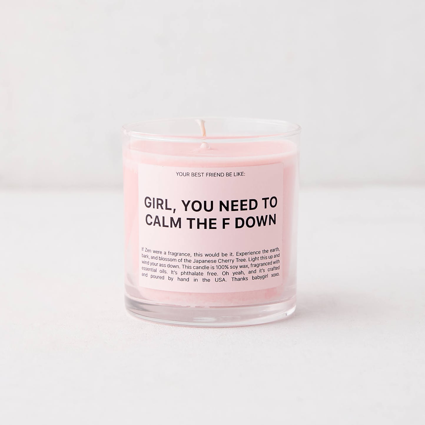 You Need To Calm Down Candle At Urban Outfitters Popsugar Home