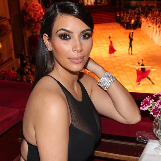Kim Kardashian Sheer Dress at Vienna Opera Ball