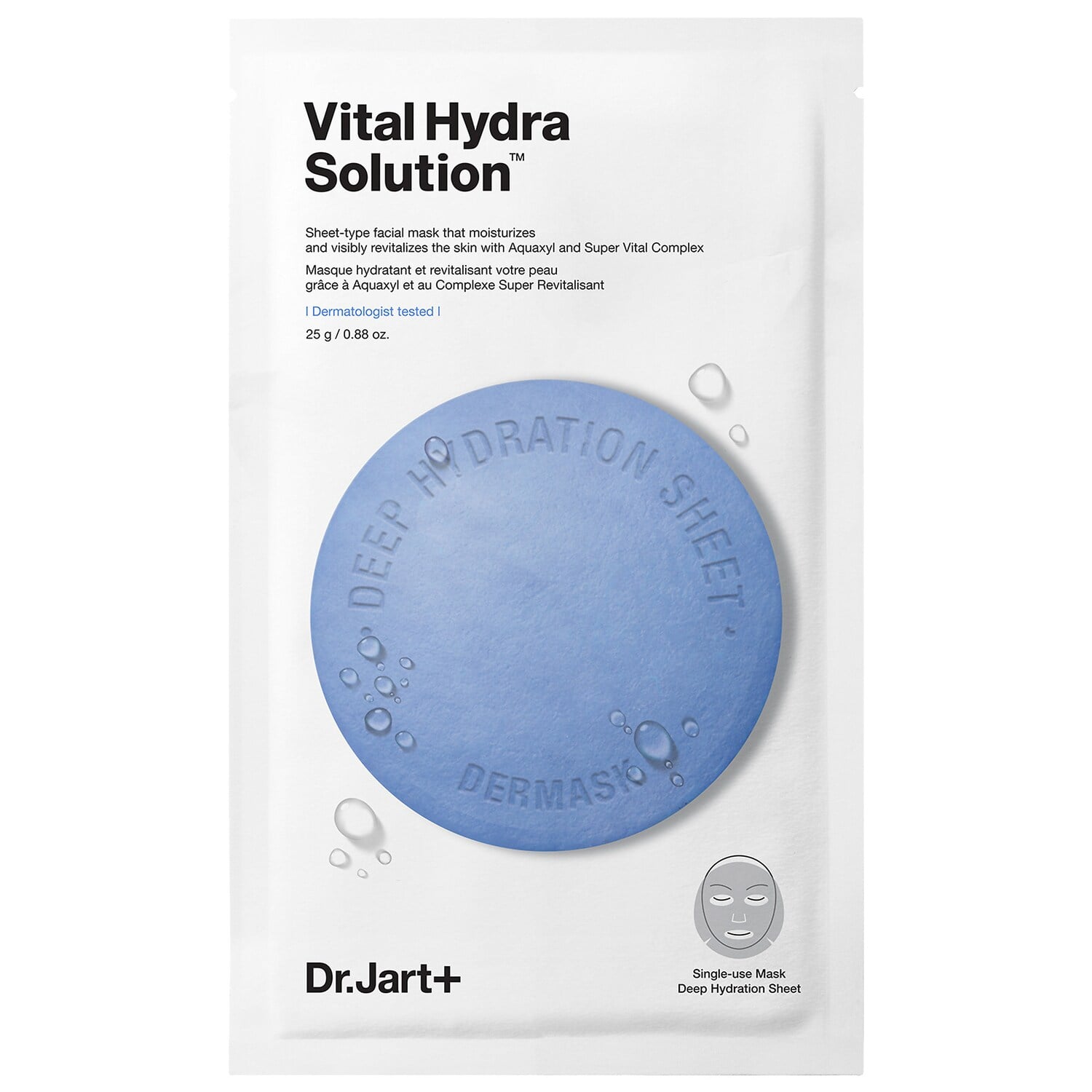  Dr. Jart+ Solução de Hidra Vital Dermask Water Jet 