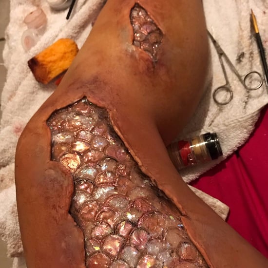 Mermaid Scales Special Effects Makeup