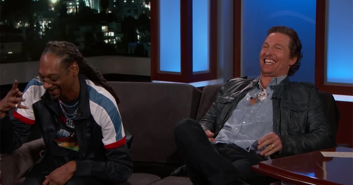 Matthew McConaughey, Snoop Dogg Jimmy Kimmel Live March 2019 POPSUGAR