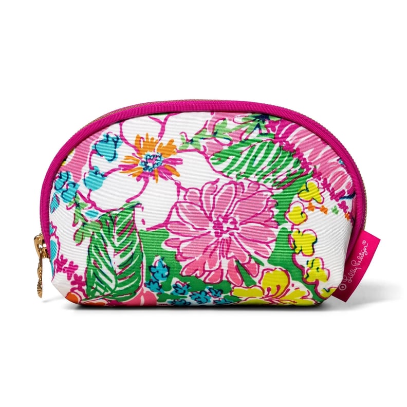 Lilly Pulitzer Round-Top Travel Clutch Bag