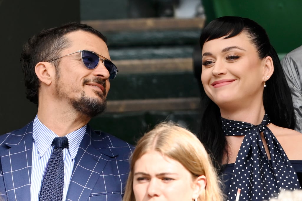 Katy Perry and Orlando Bloom at Wimbledon Day 3