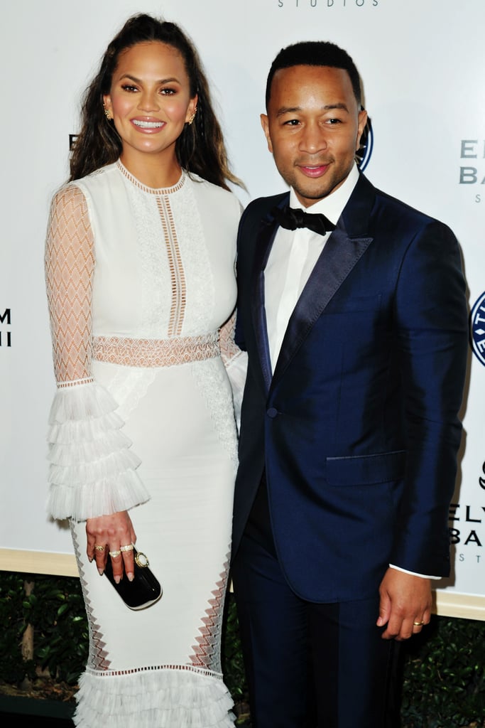 Chrissy Teigen and John Legend at Art of Elysium Gala 2017