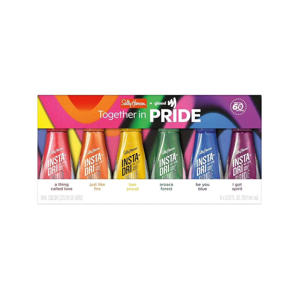 A Multicolored Nail Polish Set