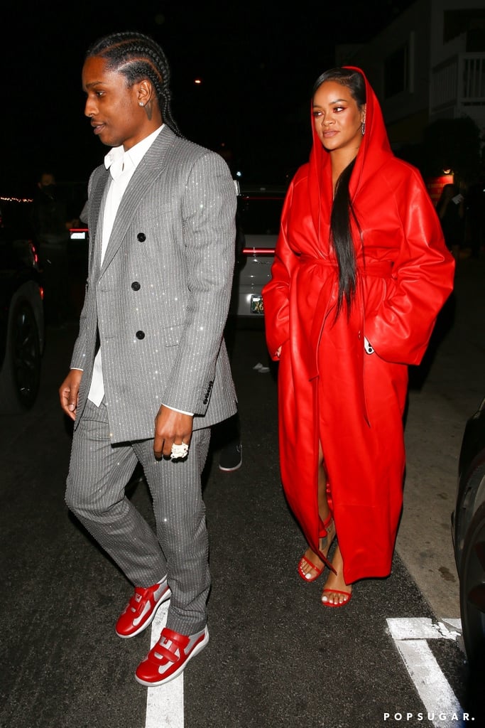 Rihanna, A$AP Rocky Grab Romantic Dinner in Santa Monica